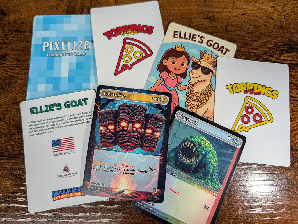 Custom Playing/Trading Cards (6 Count)