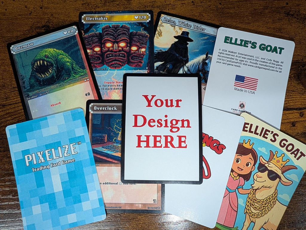 Custom Playing/Trading Cards (6 Count)