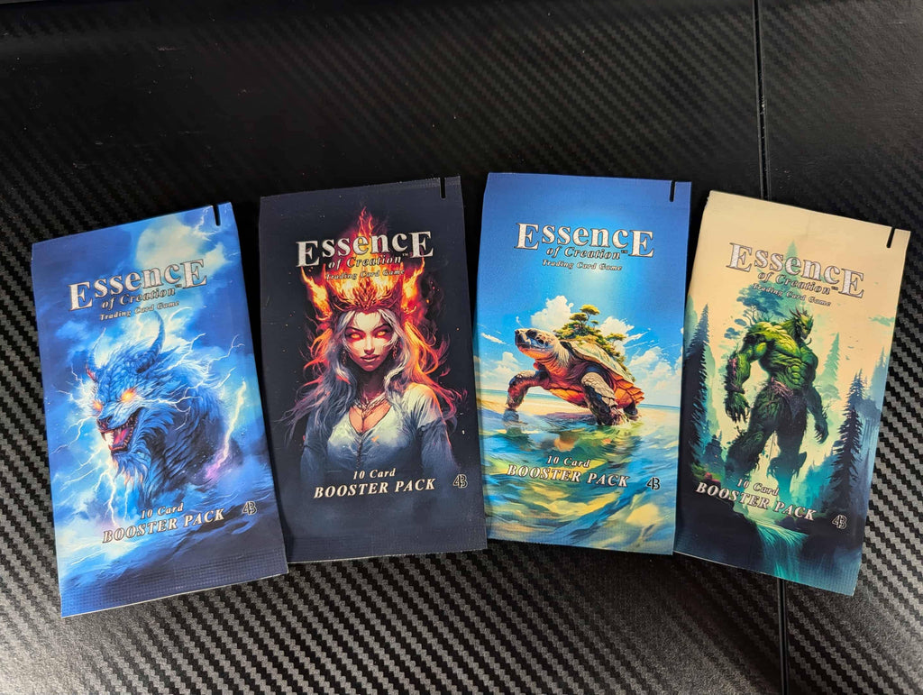 Custom Booster Pack for Card Games - Full Art and Ready to Heat Seal!