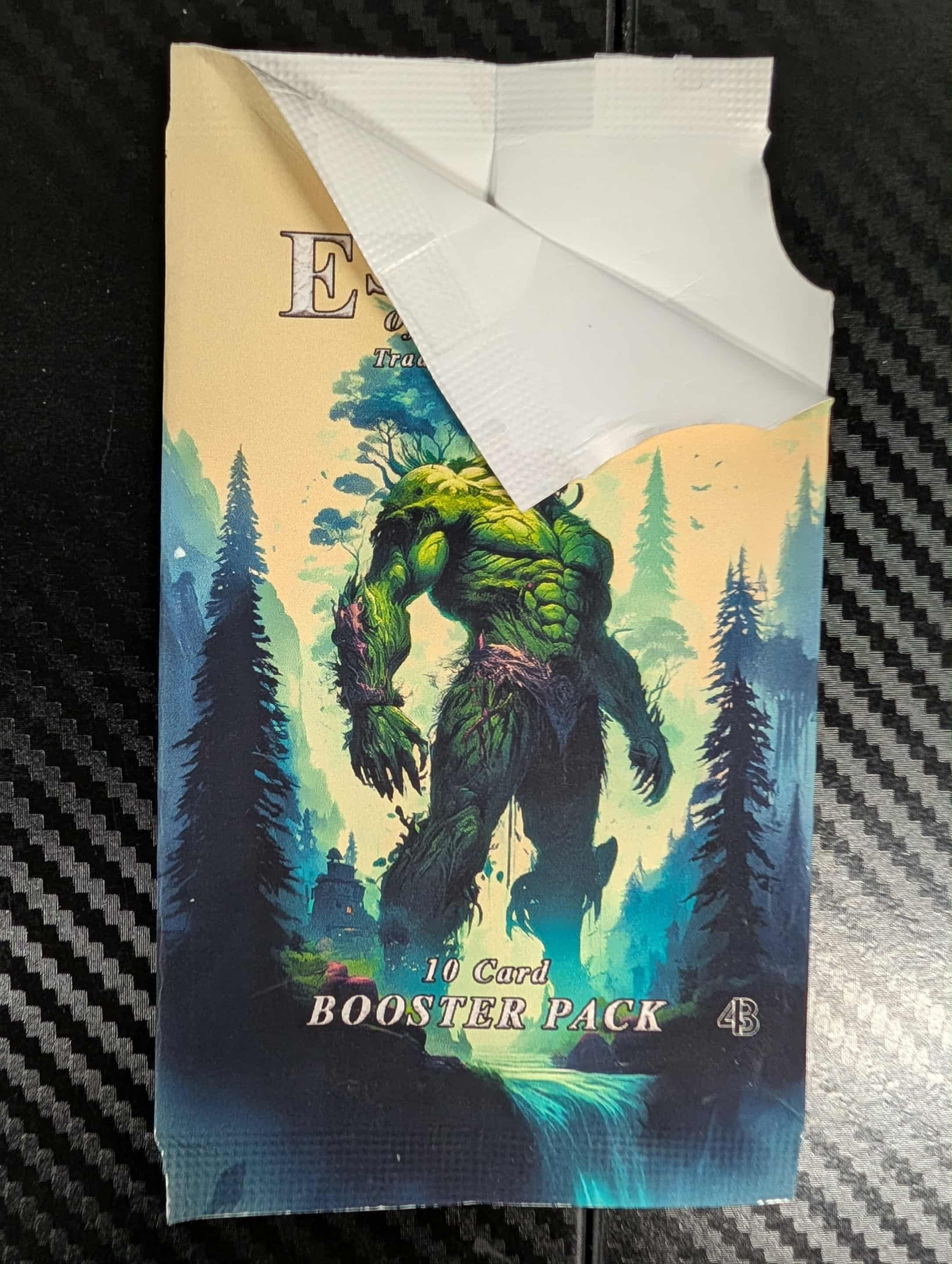 Custom Booster Pack for Card Games - Full Art and Ready to Heat Seal!